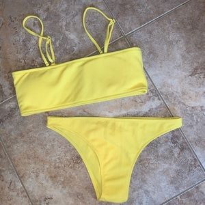 Yellow Bikini Set